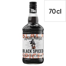 Captain Morgan Black Spiced Premium Spirit Drink with Caribbean Rum 700 ml