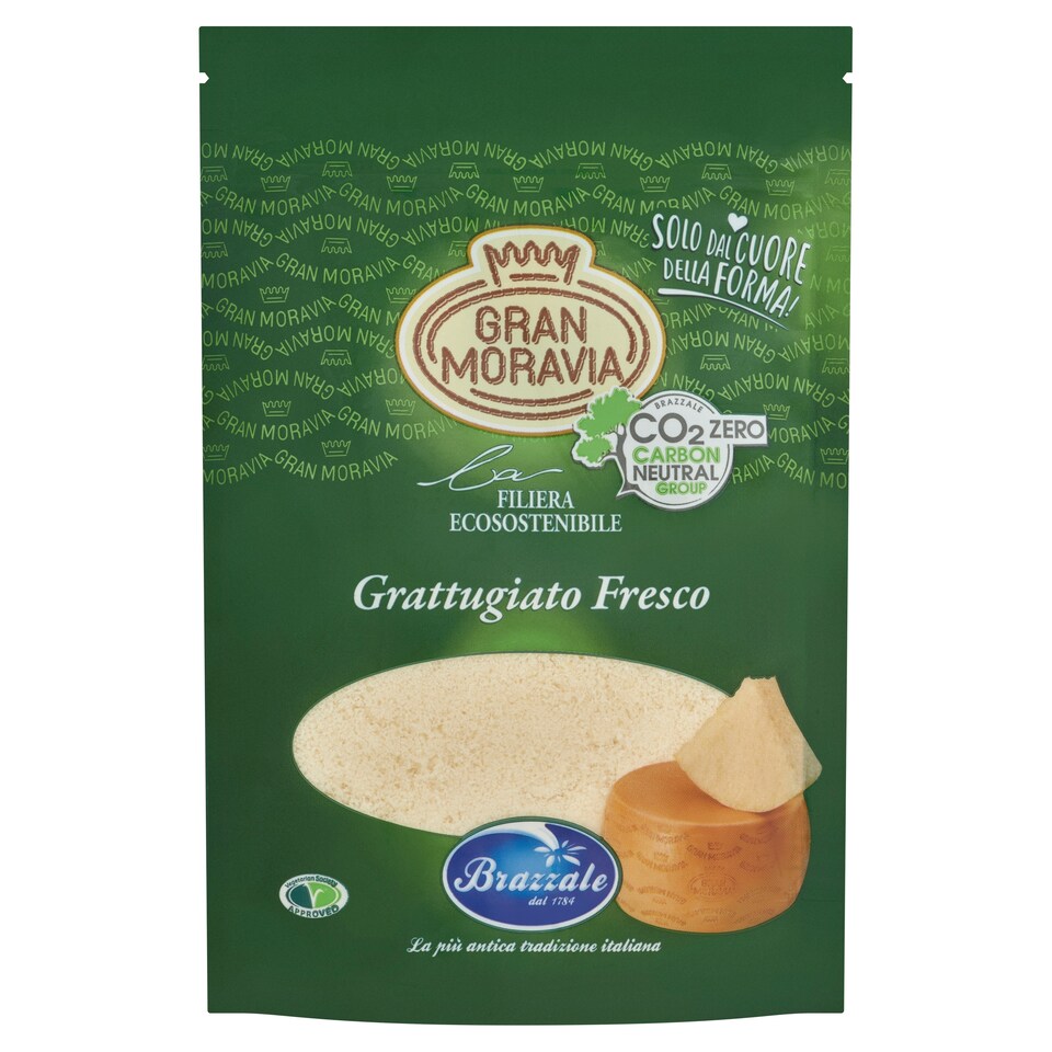 image 1 of Gran Moravia Extra Hard Natural Long‑Aged Grated Cheese 100g