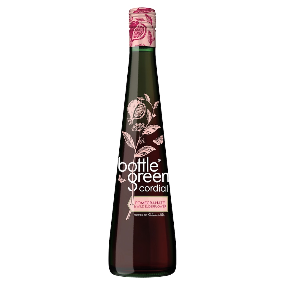 Bottlegreen Pomegranate Elderflower Cordial 50Cl