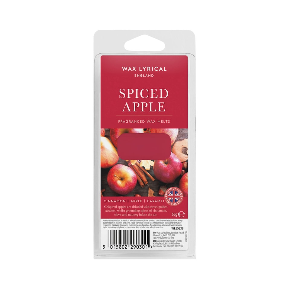 Wax Lyrical England Spiced Apple Fragranced Wax Melts 55g