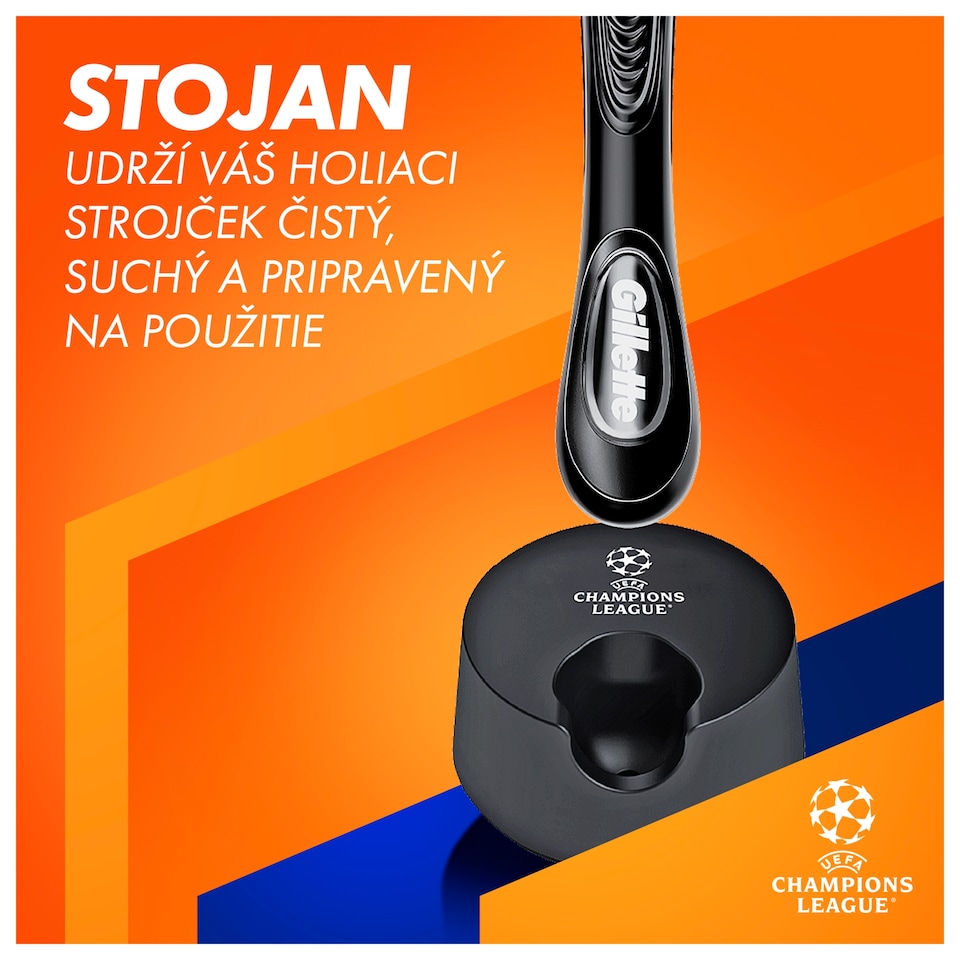 obrázok 1 z UEFA Champions League Special Edition Gillette Fusion5 Holiaci Strojček pre Mužov