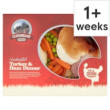Cloughbane Turkey & Ham Dinner 550G