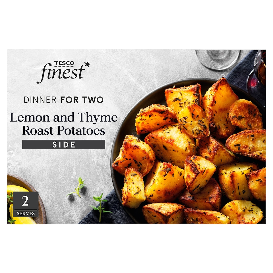 Tesco Finest Lemon And Thyme Roast Potatoes 400G