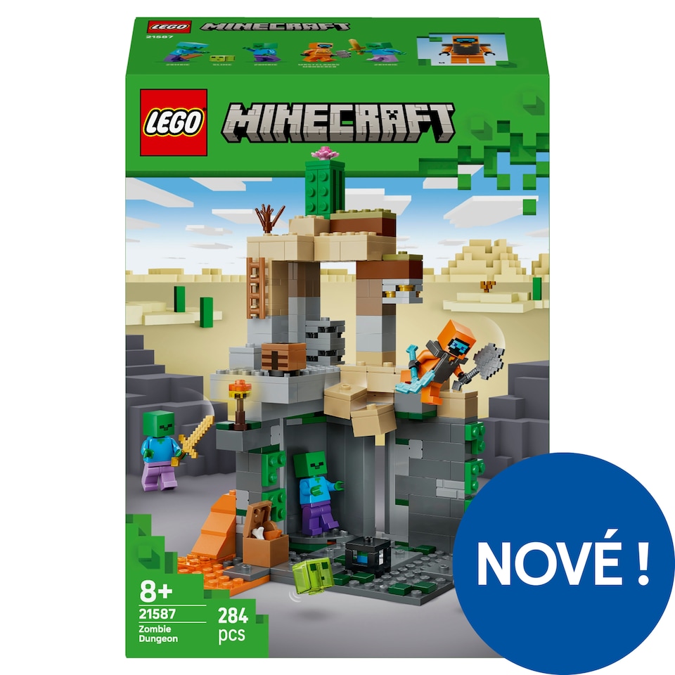 Obrázek 1 pro produkt LEGO Minecraft 21587 Zombie kobka