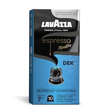 Lavazza Espresso Decaffeinated Coffee Capsules 10 Pack 58G