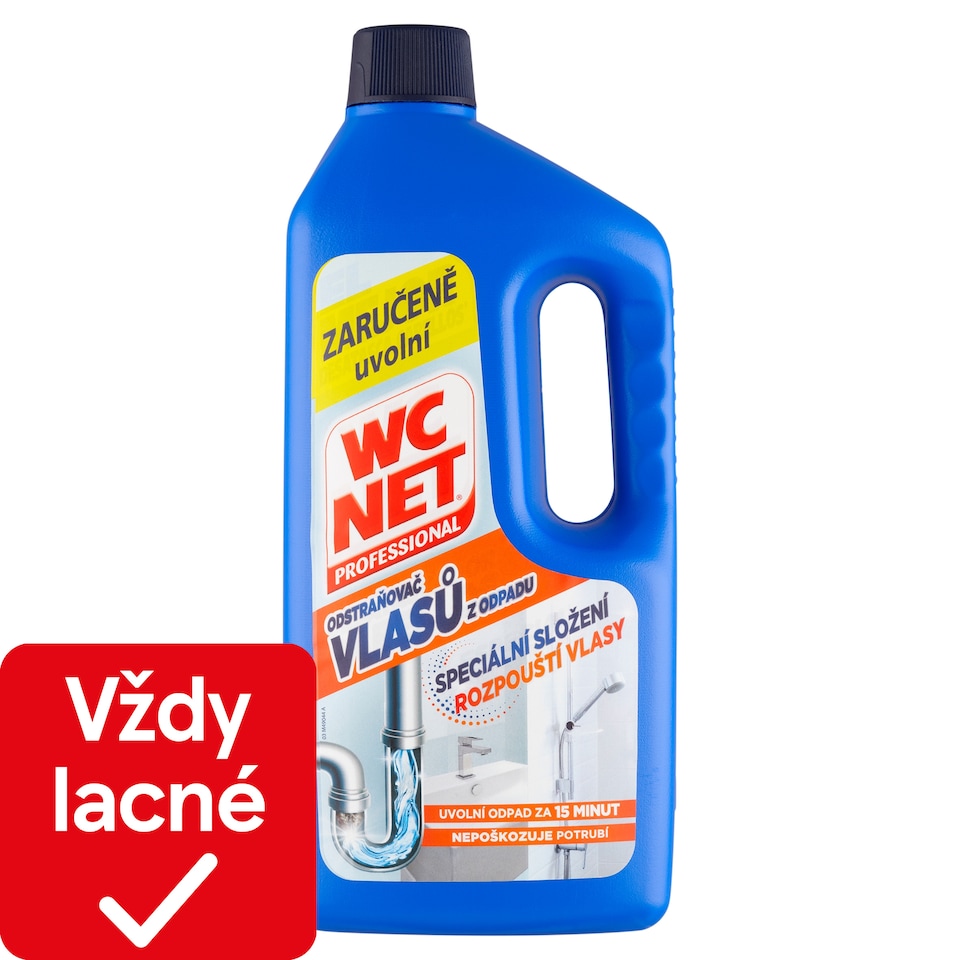 image 1 of WC Net Professional Drain Hair Clog Remover 1000 ml