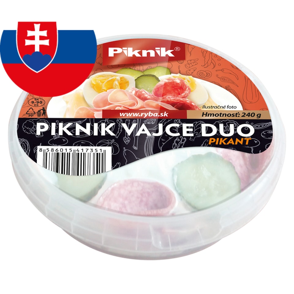 Piknik Ruské vajce duo pikant 240 g