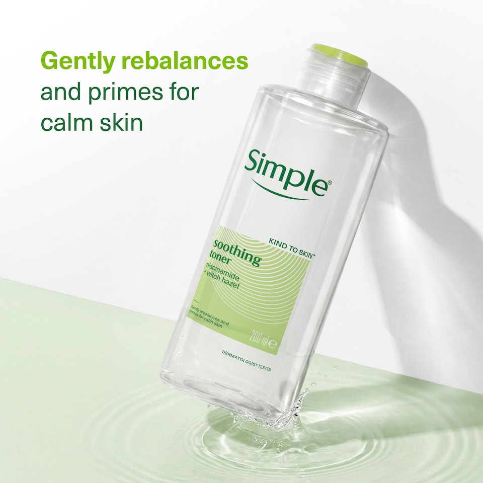 image 1 of Simple Kind To Skin Soothing Face Toner 200Ml