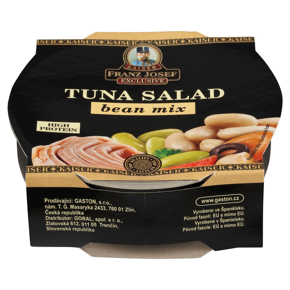 Franz Josef Kaiser Exclusive Tuniakový šalát fazuľový mix 160 g