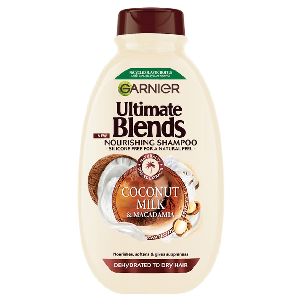 image 1 of Garnier Ult/B Coconut Milk And Macadamia Shampoo 400Ml
