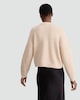 image 3 of F&F Knitted Button Up Cardigan with Wool in Neutral