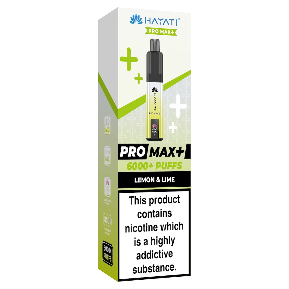 Hayati Pro Max+ Kit Lemon & Lime 20mg