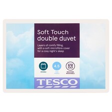Tesco Soft Touch 4.5 Tog Duvet Double
