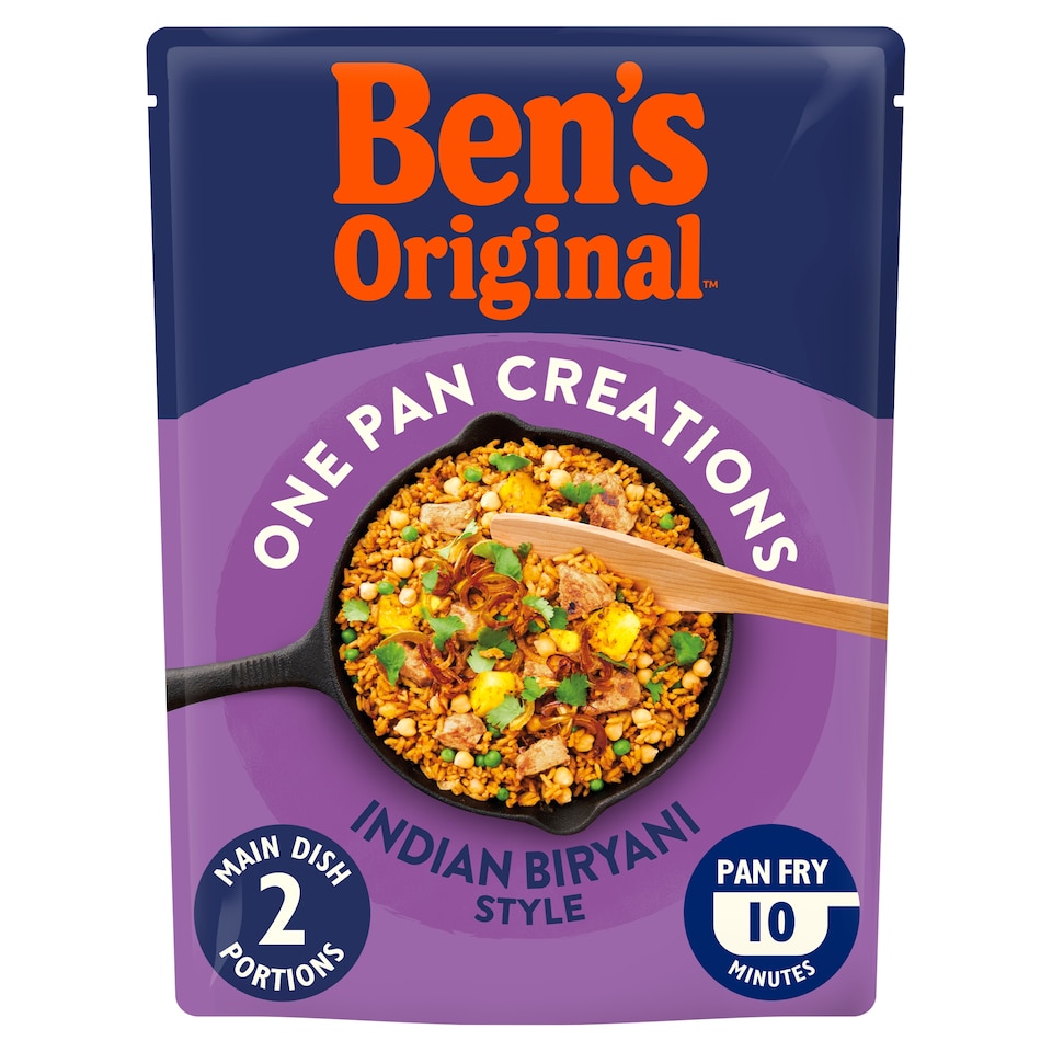 image 1 of Ben's Original Indian Biryani One Pan Rice Meal 250g