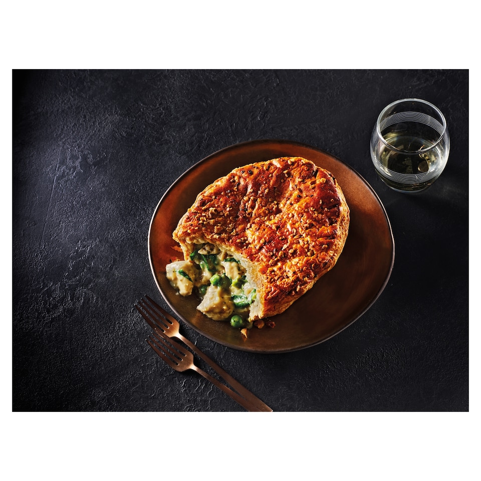 image 1 of Tesco Finest Dine In Chicken & Garden Vegetable Pie 500g
