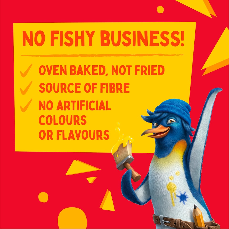 image 1 of McVitie's Penguin Bites Baked Crackers Cheese Flavour 125g