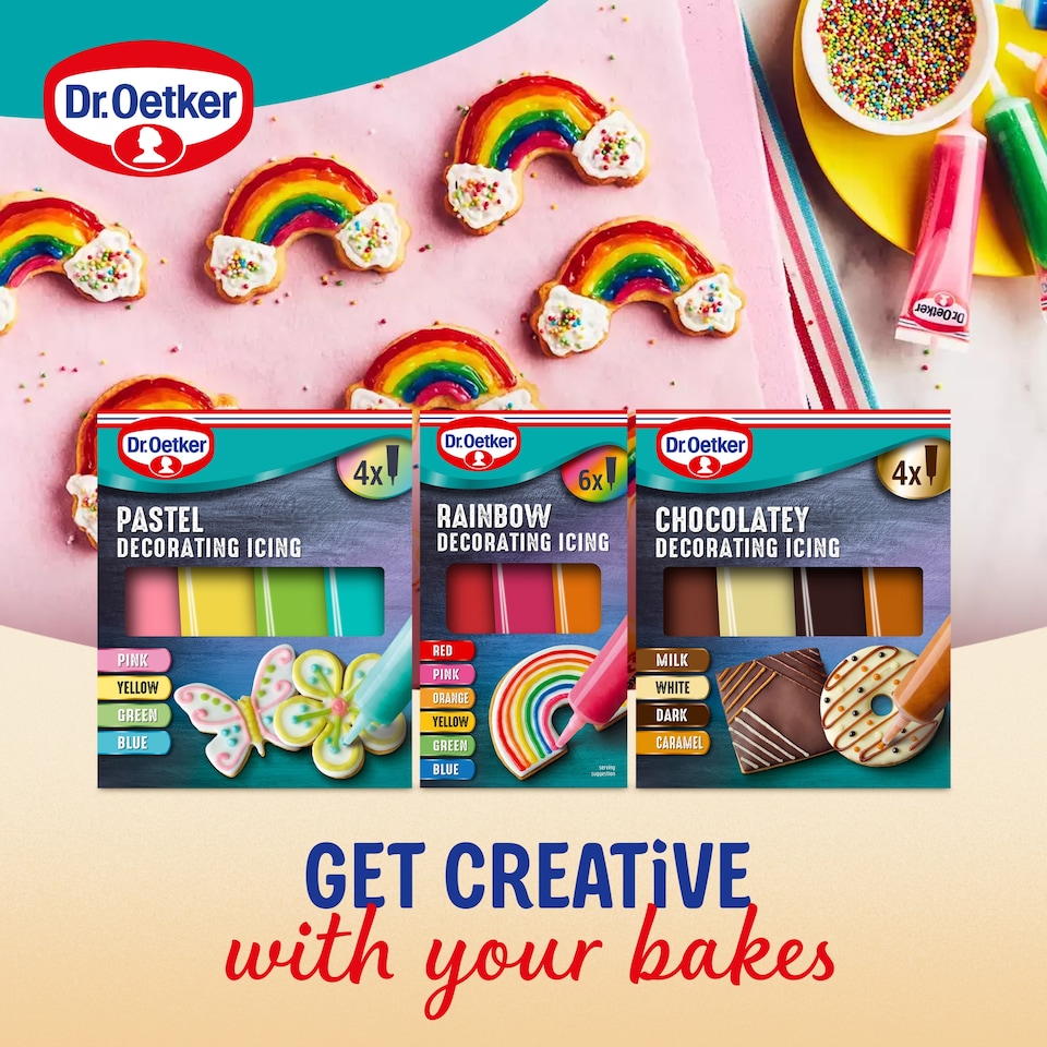 image 1 of Dr. Oetker Decorating Icing Pastel 68g