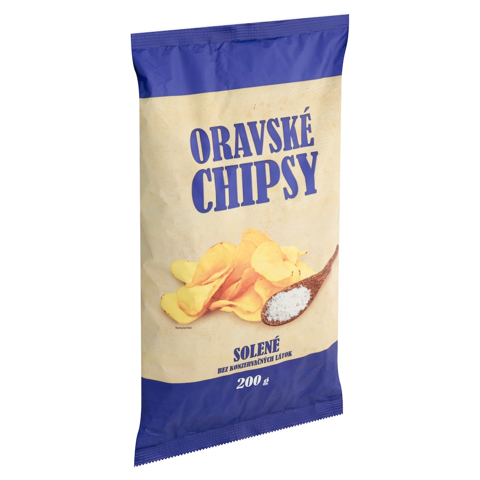 image 1 of Oravské Chipsy Salted 200 g