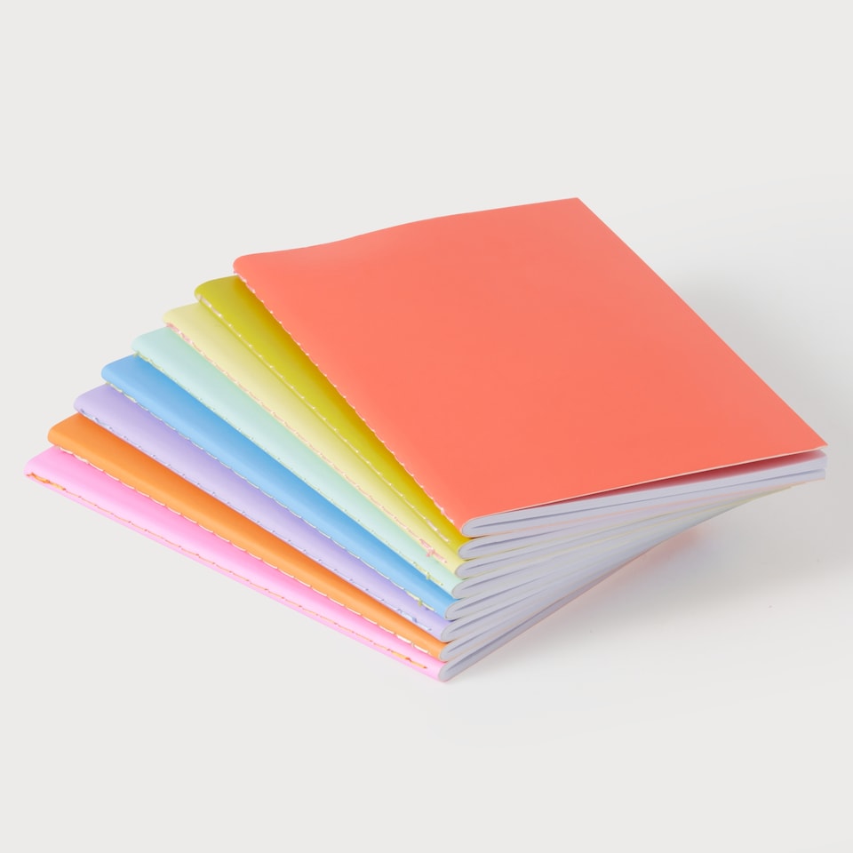 image 1 of Paperchase On Vacay Set of 8 A6 Notebooks
