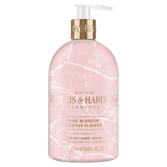 Baylis & Harding Pink Blossom & Lotus Flower Hand Wash 500Ml Tesco Groceries