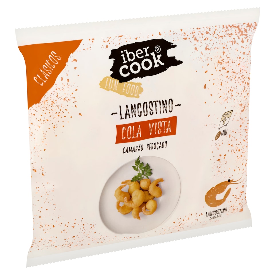 Ibercook gyorsfagyasztott panírozott garnélarák 300 g