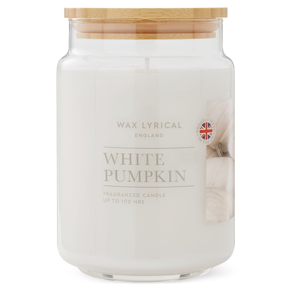 Wax Lyrical England White Pumpkin Candle 475g
