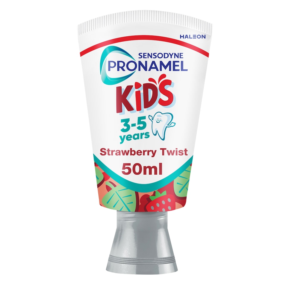 image 1 of Sensodyne Pronamel Kids 3-5 years Strawberry Toothpaste 50ml 