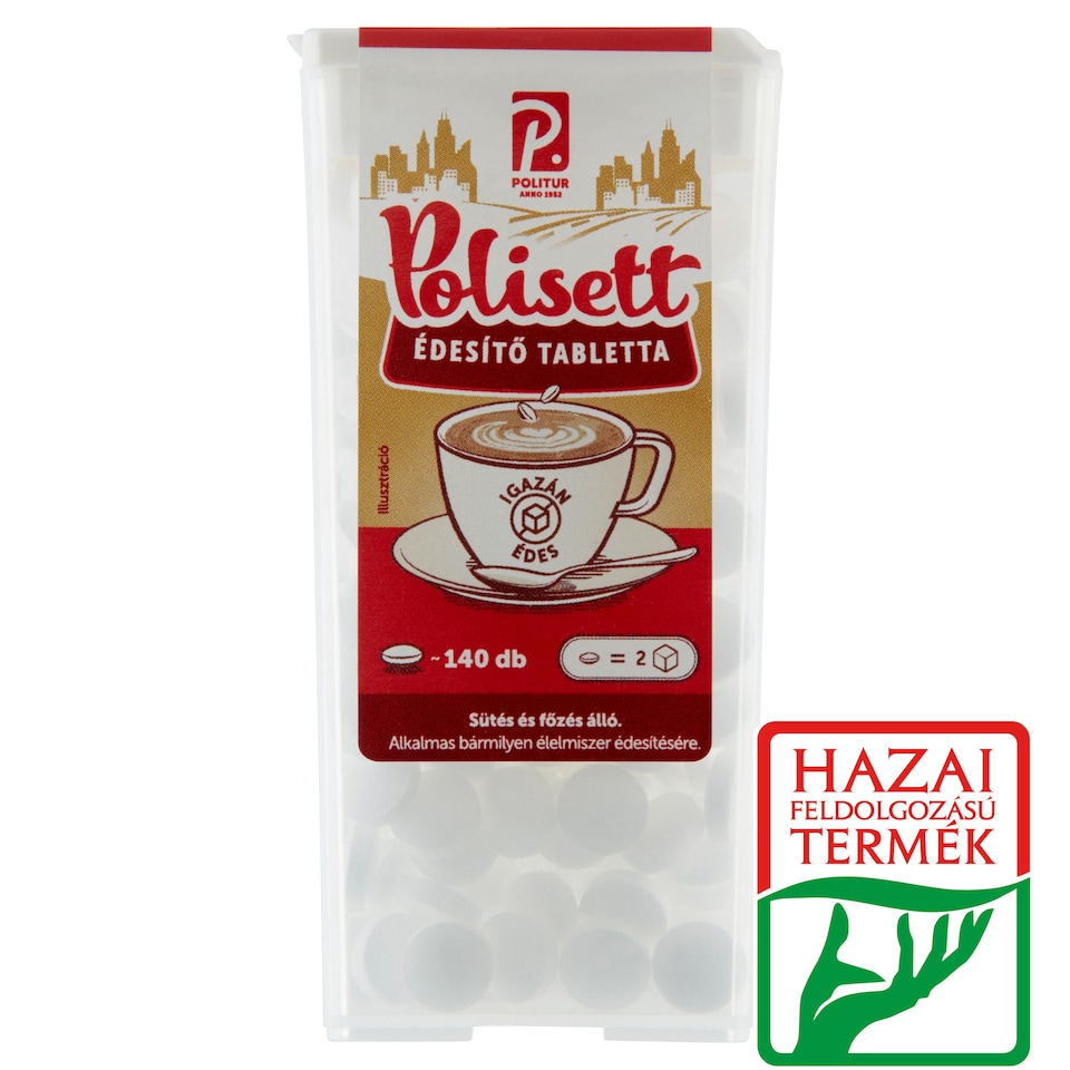 Politur Polisett Sweetener Tablets 140 pcs 19,88 g