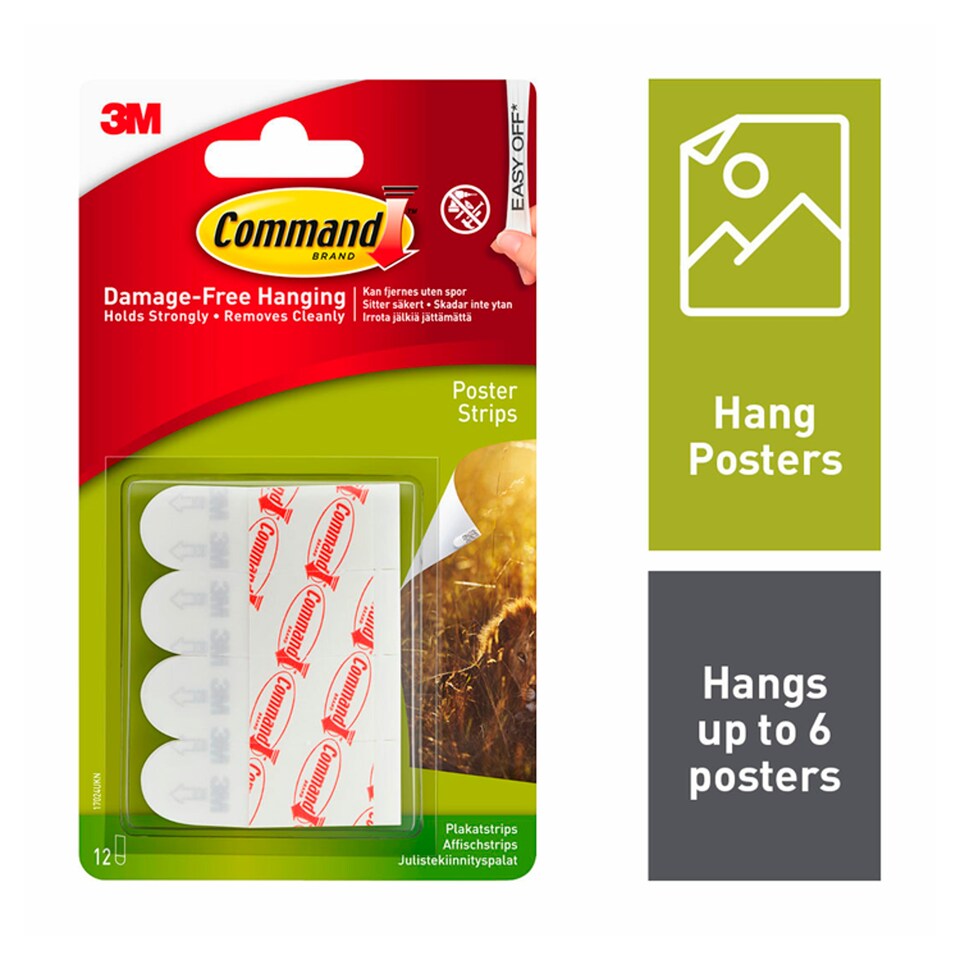 Command Poster Strips 12 Strips