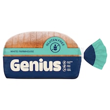 Genius Gluten Free Soft White Farmhouse Loaf 430G