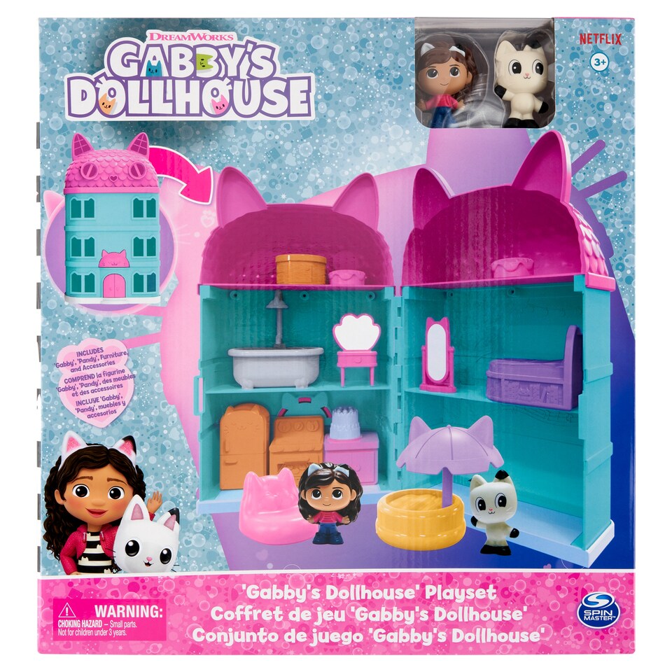 Gabby's Dollhouse Playset