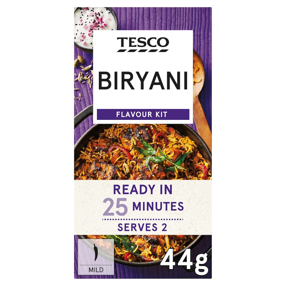 Tesco Biryani Flavour Kit 44g