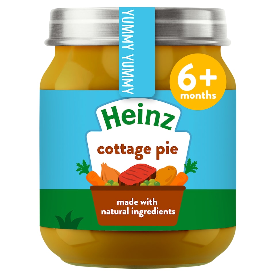 image 1 of Heinz Cottage Pie Baby Food Jar 120g