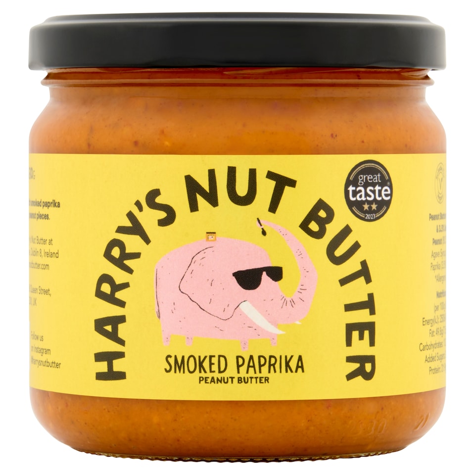 Harry's Nut Butter Smoked Paprika Peanut Butter 330g