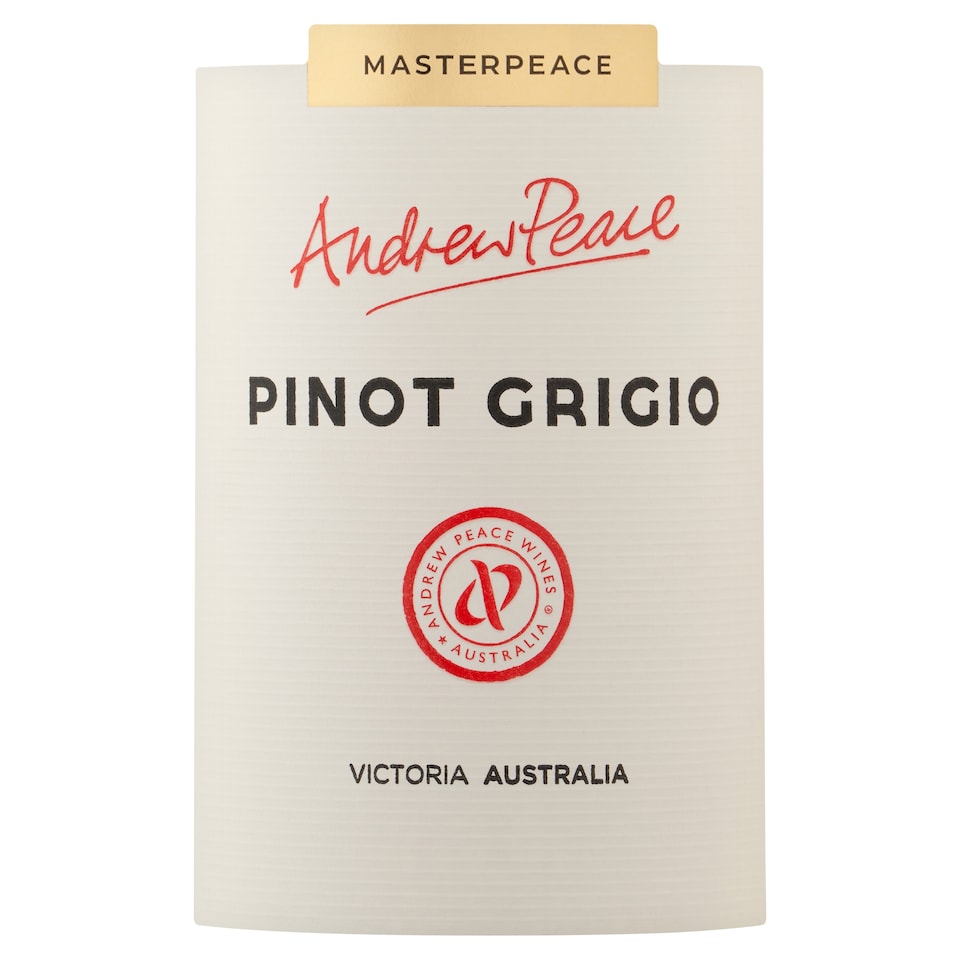 image 1 of Andrew Peace Masterpeace Pinot Grigio 75cl