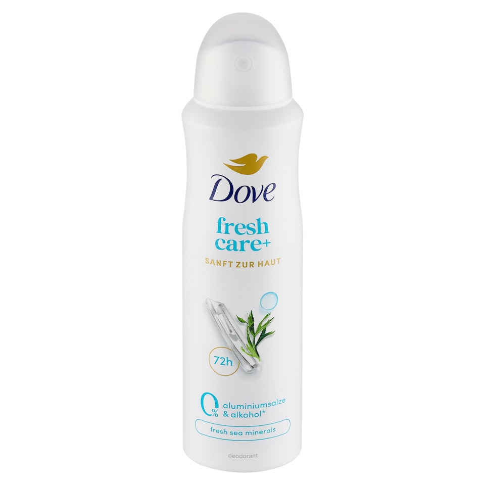 image 1 of Dove Fresh Care+ Fresh Sea Minerals Deodorant Spray 150ml