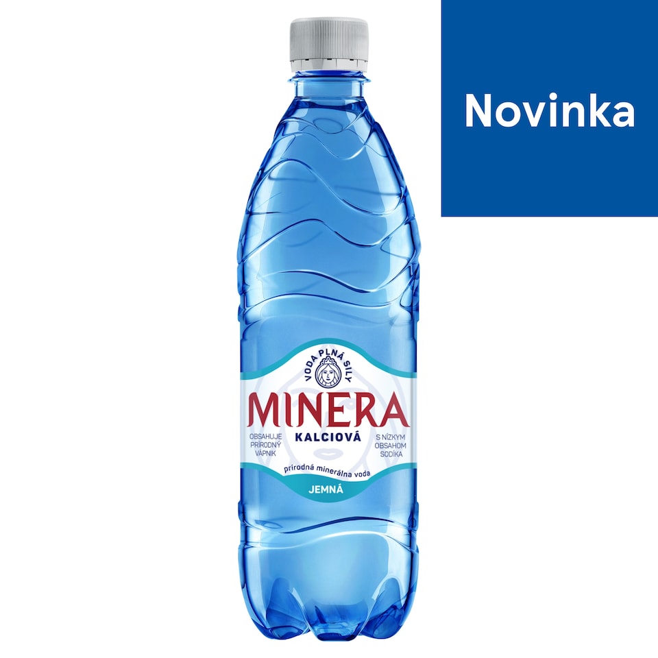 Minera Kalciová prírodná minerálna voda jemná 0,5 l