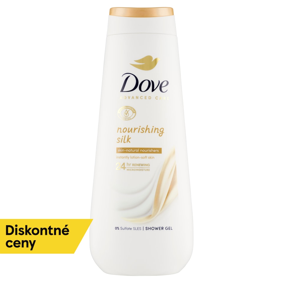 image 1 of Dove Advanced Care Nourishing Silk Shower Gel 600 ml