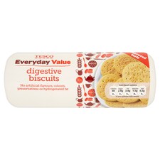 Tesco Everyday Value Digestive Biscuits 400G