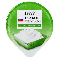 Tesco Tvaroh polotučný 250 g