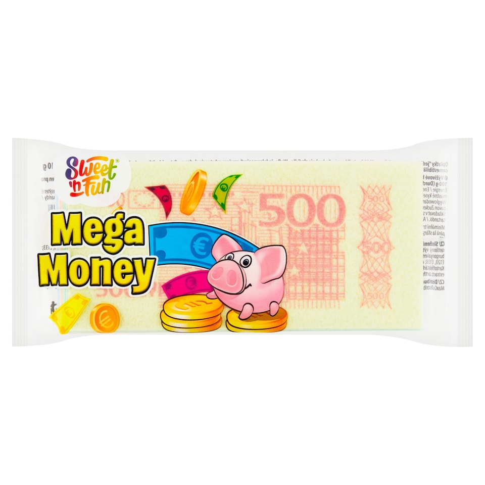 obrázok 1 z Sweet'n Fun Mega Money oblátky jedlý papier 10 g