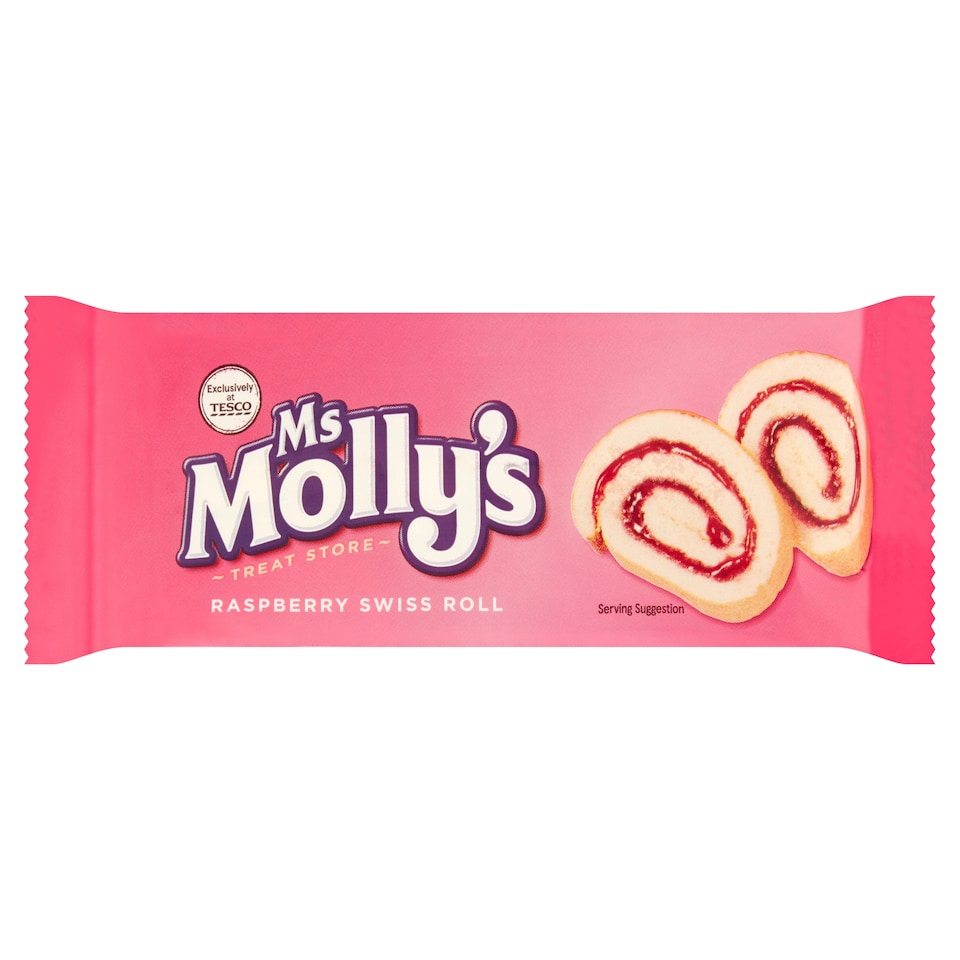 Ms Molly's Raspberry Swiss Roll