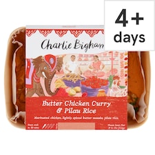Charlie Bighams Butter Chicken Curry & Pilau Rice 812G