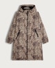 image 5 of F&F Leopard Print Fleece Lined Waterproof Raincoat in Multi Brown