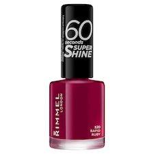 Rimmel Nailpolish 60 Seconds Rapid Ruby 8Ml