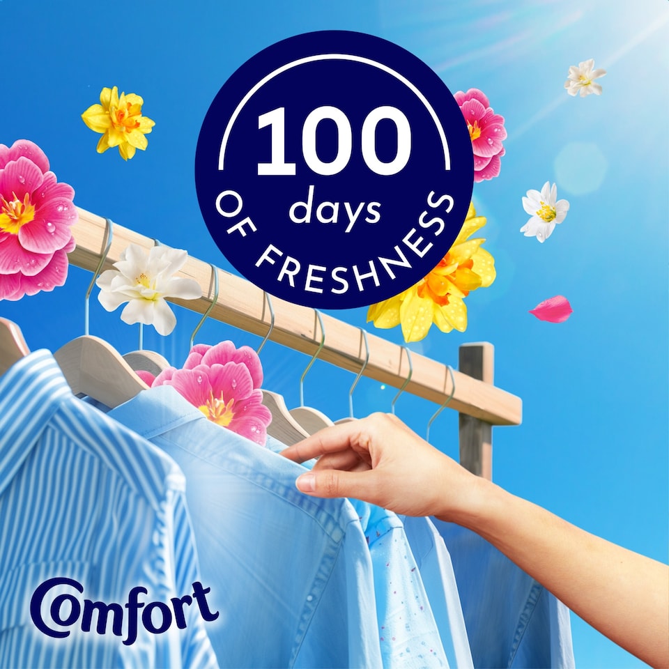 image 1 of Comfort Fabric Conditioner Spring Blossom 80 Washes 2400ml