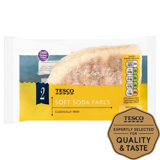 Tesco Soda Farls 2 Pack Tesco Groceries