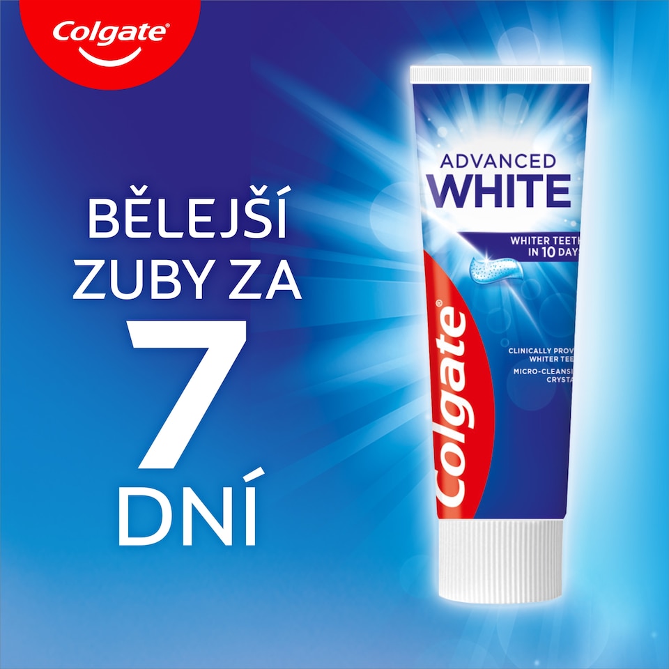 image 1 of Colgate Advanced White Original Toothpaste DUOPACK 2x75 ml