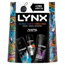 Lynx Shower Level Up Trio & Shower Tool Gift Set