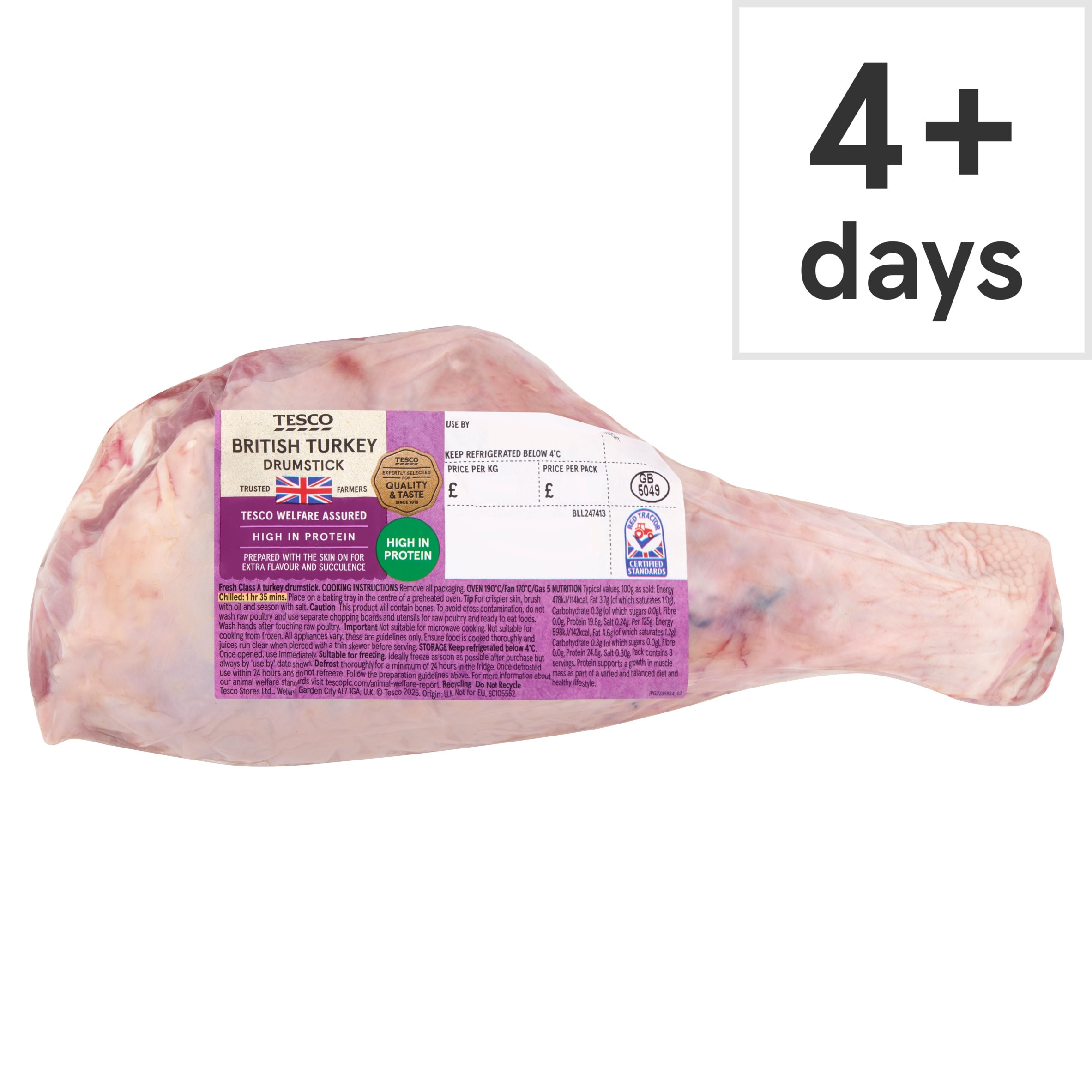 Tesco British Turkey Drumsticks